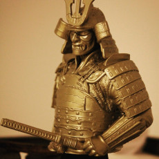 Picture of print of Samurai Bust (Pre-Supported)