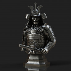 Samurai Bust (Pre-Supported)