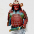 Samurai Bust (Pre-Supported) print image