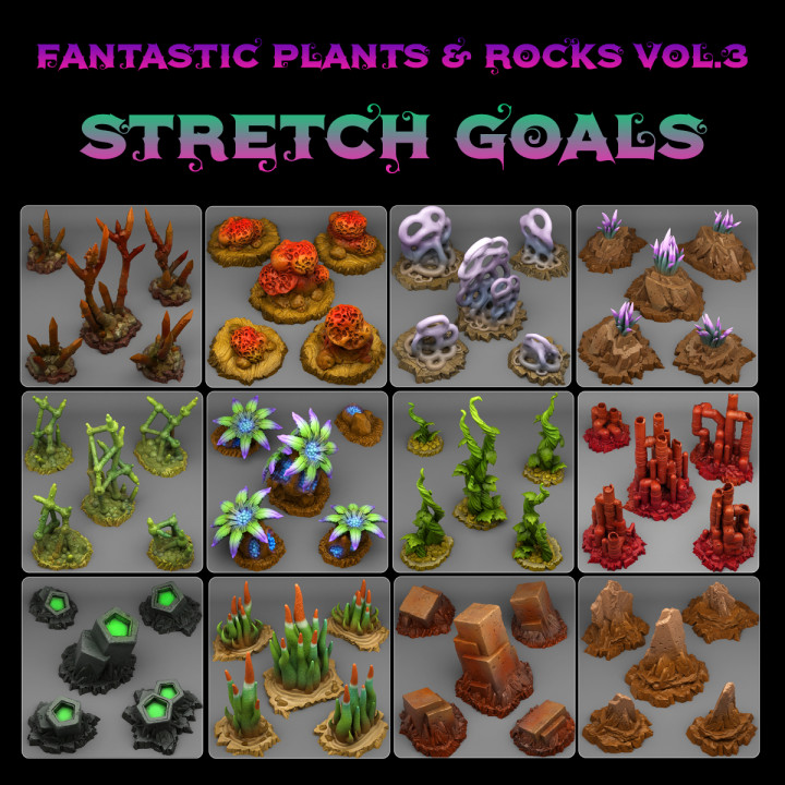 STRETCH GOALS (Fantastic Plants & Rocks vol.3)'s Cover