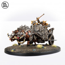 Picture of print of Beastmen Heavy Chariot