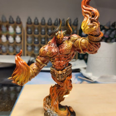 Picture of print of Tal'Rashadar, The Ifrit Usurper