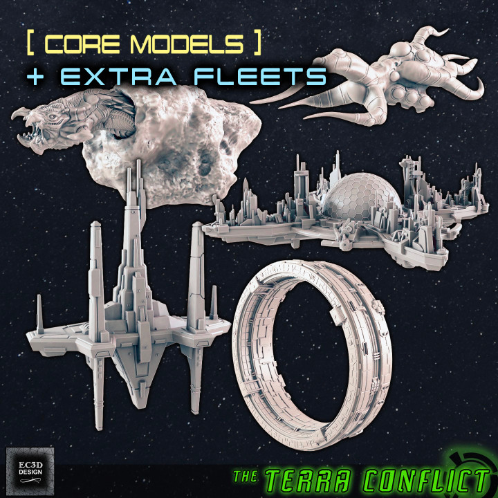 Terra Conflict - Core Models + Extra Fleets [ADDON]'s Cover