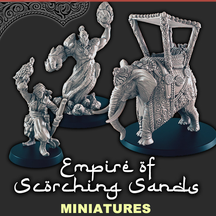 Empire of Scorching Sands - Minis [ADDON]'s Cover