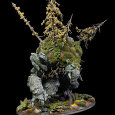 Picture of print of Giant Stone Troll /Modular/ /Pre-supported/