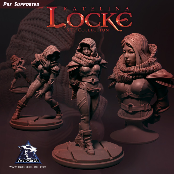 $15.00Katelina Locke, Dark Rogue STL Collection