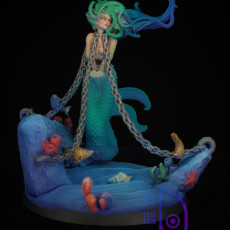 Picture of print of [FREE] Chained Mermaid