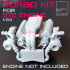 TWIN Turbo set for 572 ENGINE 1/24th image