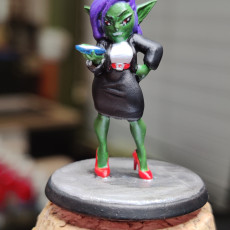 Picture of print of Trixli, Goblin Business woman