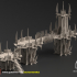 Arlengrad. Misty Star City. 3D Printing Designs Bundle. Scifi / Xenos / Dark Eldar Buildings. Terrain and Scenery for Wargames image