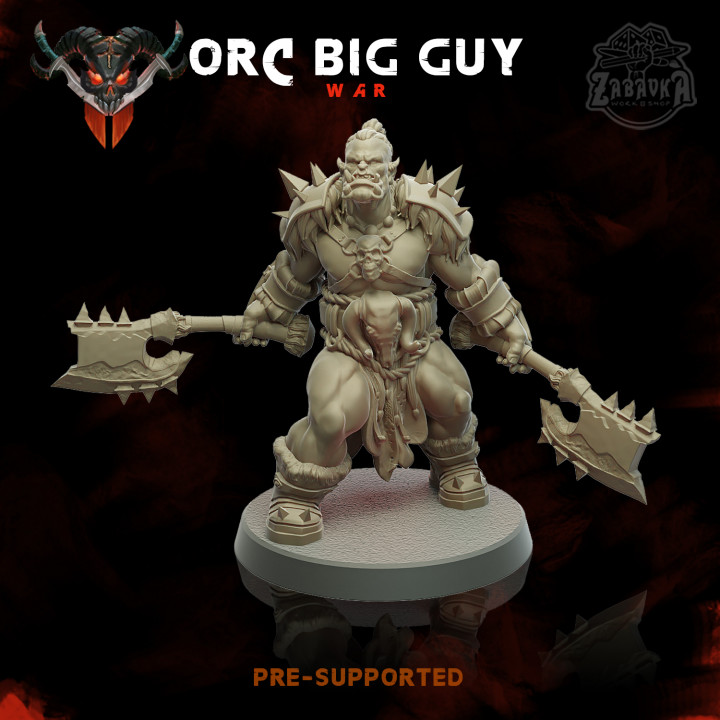 Orc Big Guy - The Army of War's Cover
