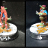 Deliveries - Goblin Anarchist - Potion Thrower - PRESUPPORTED - 32mm scale print image