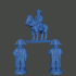 6-15mm Napoleon Bonaparte Figures (Mounted & On-Foot, print supportless) NAP-15 image