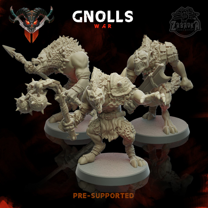 Gnolls - The Army of War's Cover
