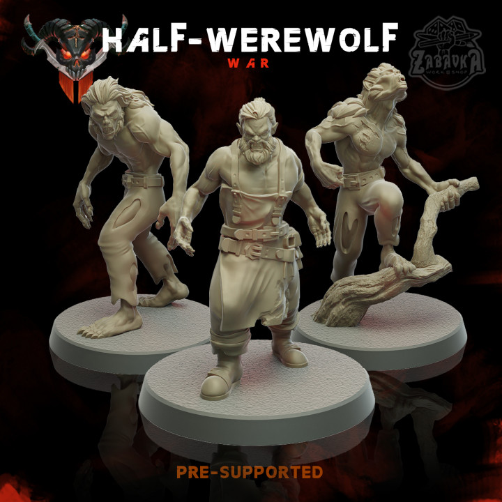 Half Werewolf - The Army of War's Cover