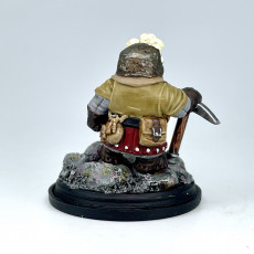Picture of print of GH020 Heresylab - Miner Dwarf 5