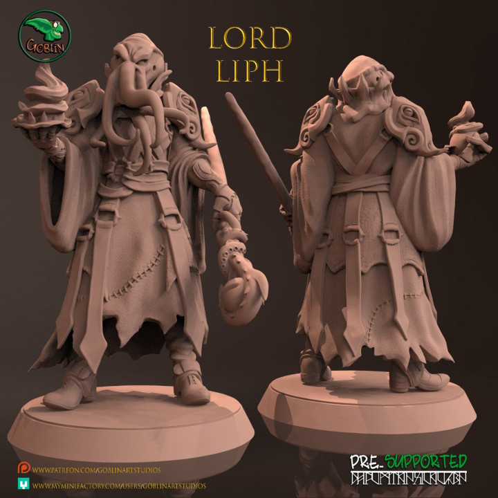 Lord Liph - Mind Flayers's Cover