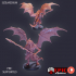 Draconic Demon White Scepter / Demonic Encounter / Winged Devil Dragonborn image
