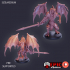 Draconic Demon White Sword / Demonic Encounter / Winged Devil Dragonborn image