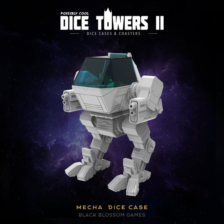 DC29 Mecha Dice Case Box :: Possibly Cool Dice Tower 2's Cover