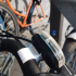 Bicycle headlight bike clip image