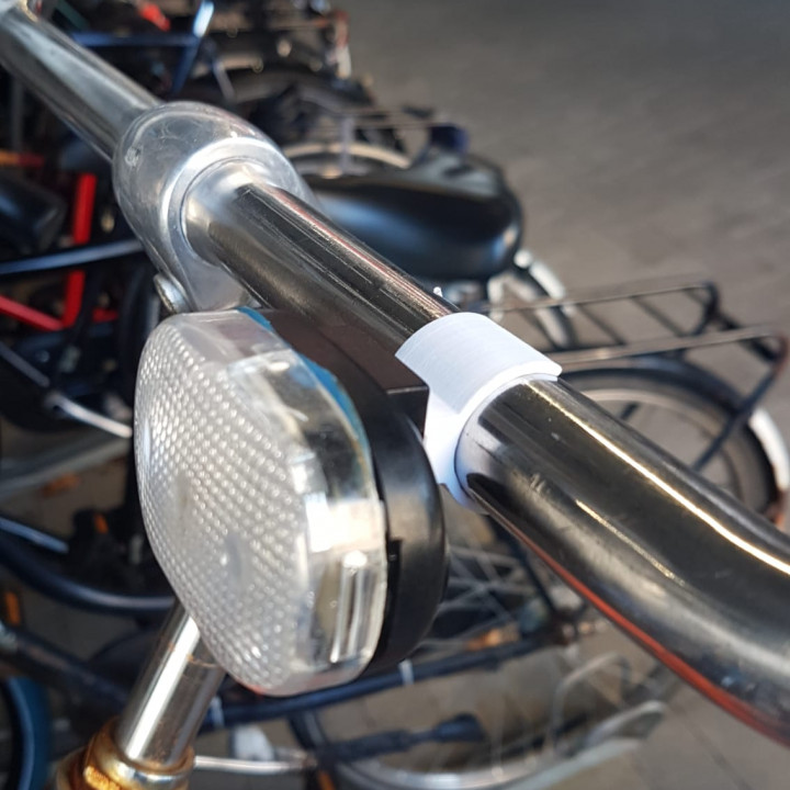 Bike light clip