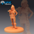 Half Dwarf Adventurer Set / Female Dwarven Warrior image