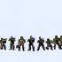 Space Communist Human Auxiliaries - Carbine Infantry Squad image