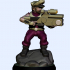 Space Communist Human Auxiliaries - Scout Officer Character image
