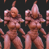 Space Elf Female Soldier Pose 1 - 8 Variants and 2 Pinups image