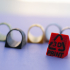 Customizable recycling symbol rings: Signet, embossing and engraving image