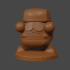 Kirby inspired, Blacksmith Waddle Dee, Tabletop DnD miniature image