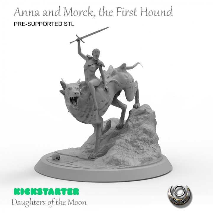 Anna and Morek, the First Hound's Cover