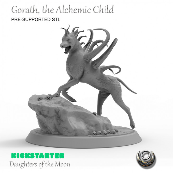 Gorath, the Alchemic Child's Cover