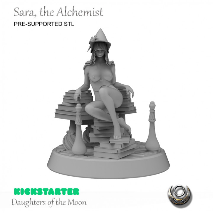 Sara, the Alchemist's Cover
