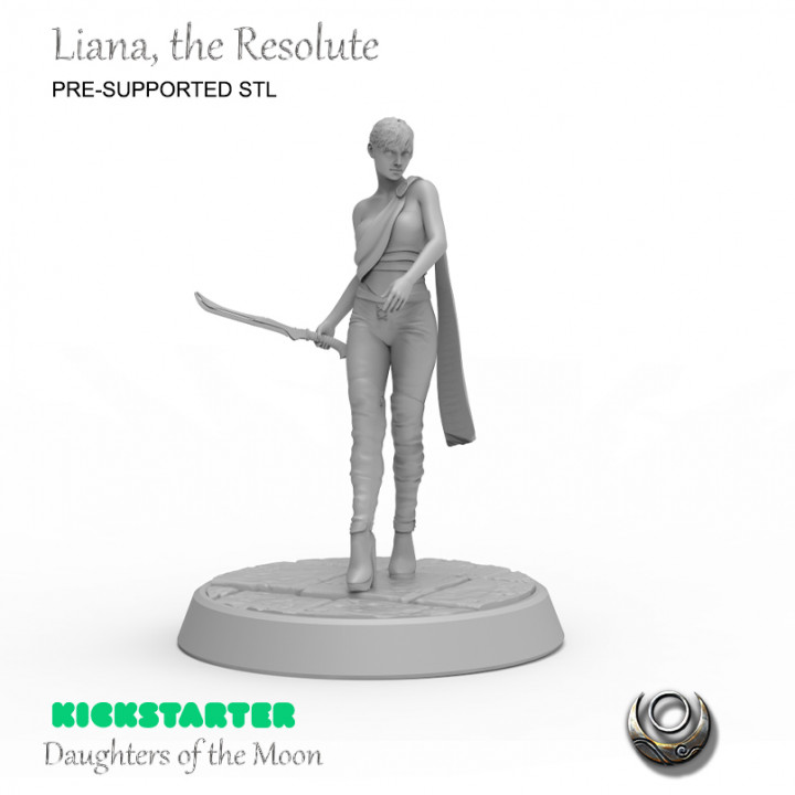 Liana, the Resolute's Cover