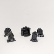 Picture of print of Modular Cemetery Set