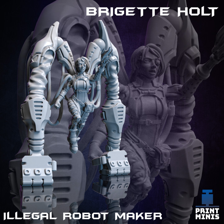 $4.99Brigette Holt x2 - Robot Maker - Raid in Zadorn Collection