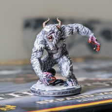 Picture of print of Yeti - FREEZING DARKNESS - MASTERS OF DUNGEONS QUEST