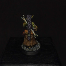 Picture of print of Technical - Goblin Artificer - Goblin Potion Brewer - PRESUPPORTED - 32mm Scale