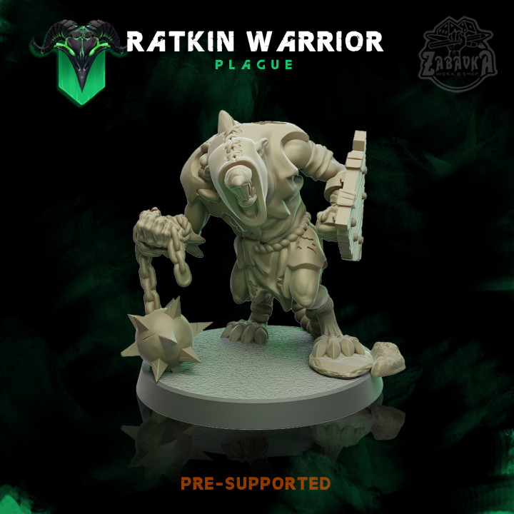 Ratkin Warrior - The Army of Plague's Cover