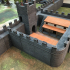 Roman Milecastle / Fort - End of Empire print image
