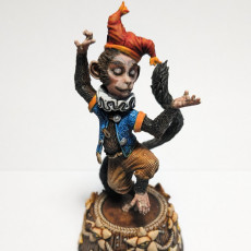 Picture of print of Dancing Monkey - Creature| The Carnival of the Shattered