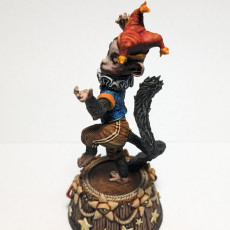 Picture of print of Dancing Monkey - Creature| The Carnival of the Shattered