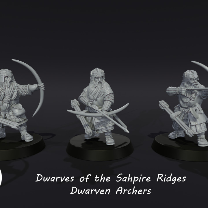 $6.00Dwarves of the Saphire Ridges Dwarven Archers