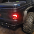 CGRC flush mount taillight housing for Axial SCX10-3 Jeep Gladiator image
