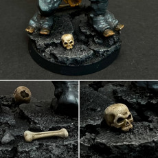 Picture of print of Basing Bits 1 - Skull and Bones