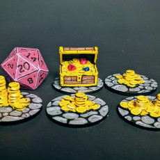 Picture of print of Basing Bits 26 - Coins
