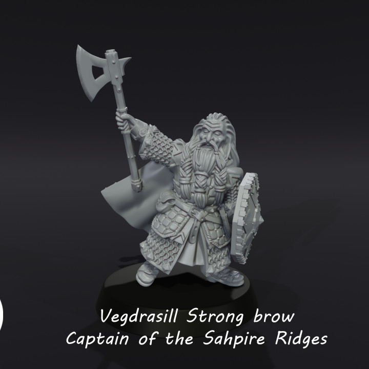 $2.00Vegdrasill Strong brow, Captain of the Dwarves of the Saphire Ridges