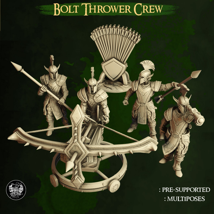 Bolt Thrower Crew - High Elves's Cover
